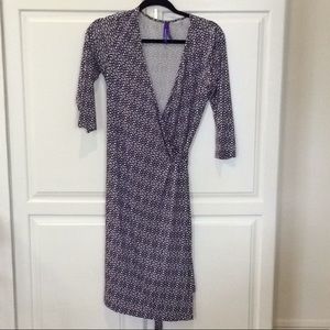 Seraphine maternity wrap dress